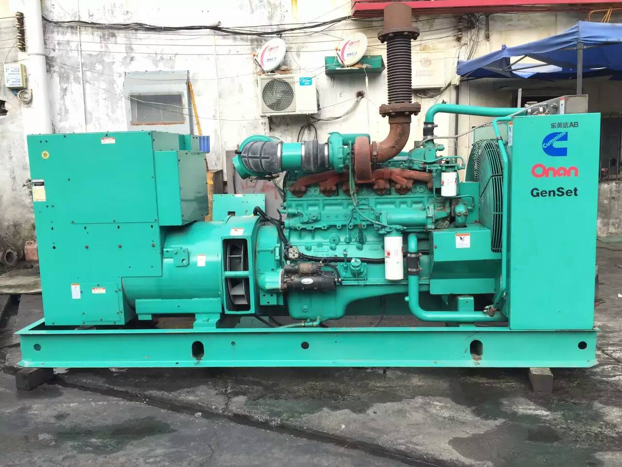 镇巴租赁发电机-柴油发电机不正常冒烟的原因